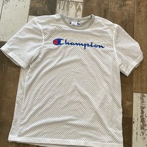 Champion Jersey T - discoloration from production